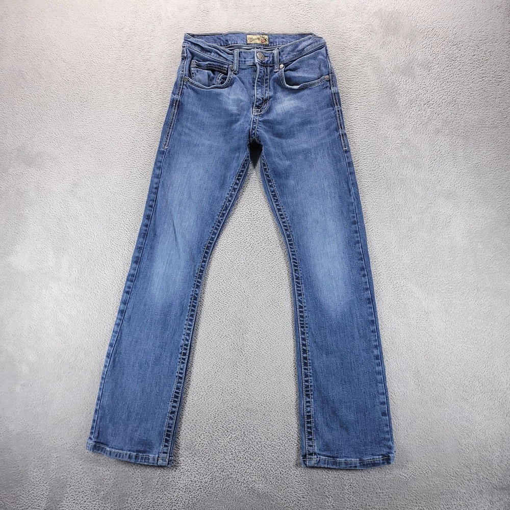 Wrangler 20X Jeans Mens 28x30 Blue Regular Straight Medium Wash Denim Casual